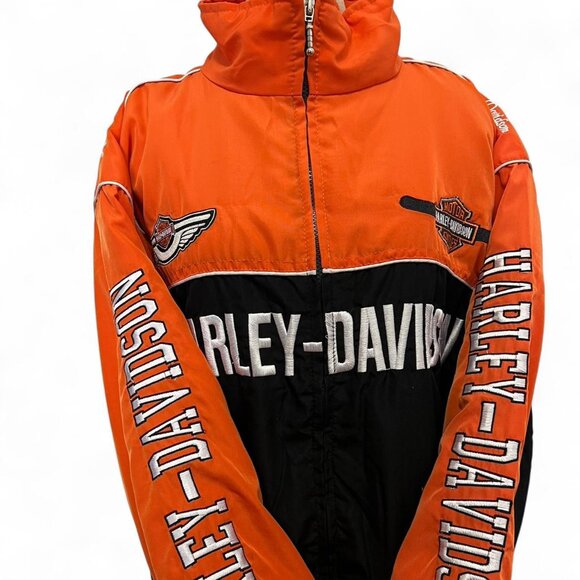 Harley Davidson Bomber Jacket In - Picture 2 of 8